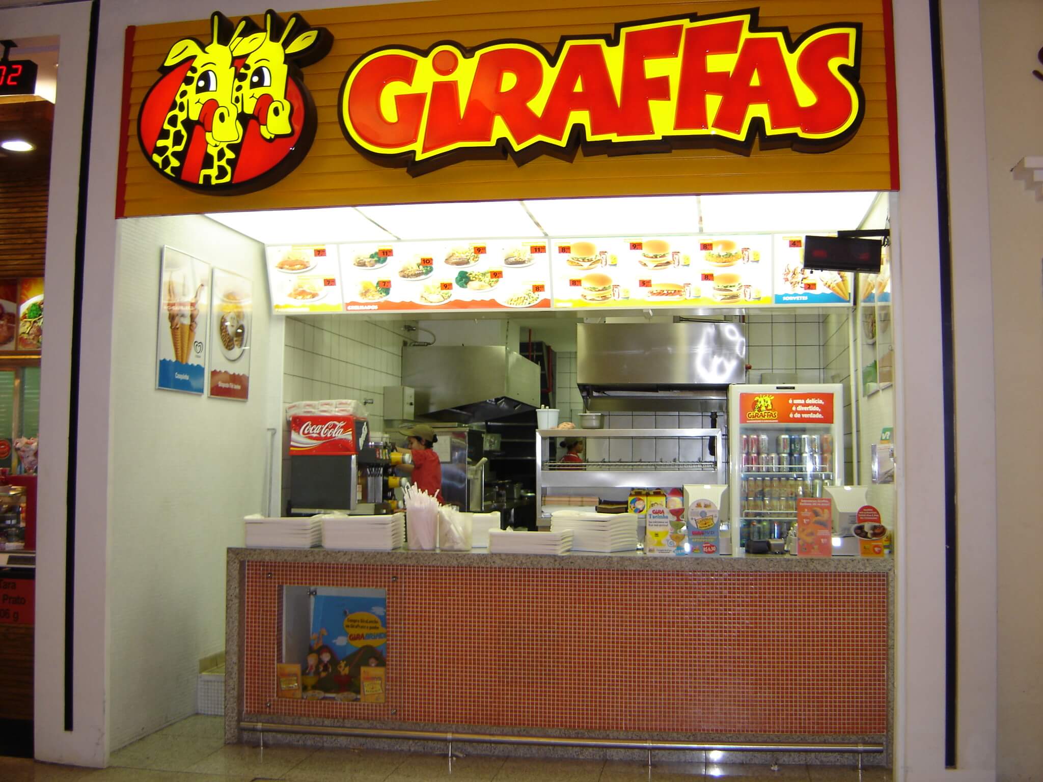 Giraffas - 3 unidades