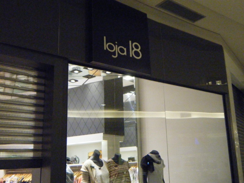 Loja 18 Shopping Mooca