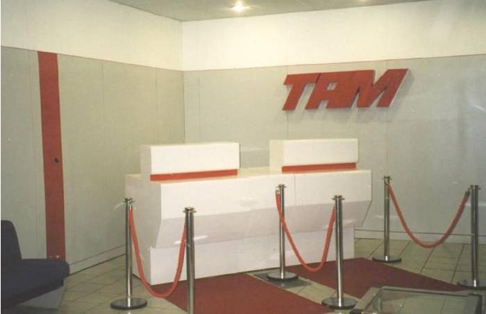 Stand TAM Aeroporto de Congonhas SP